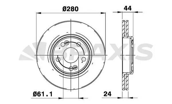 Brake Disc (AE0156)