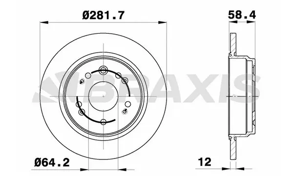 Brake Disc (AE0516)