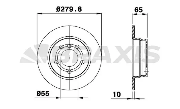 Brake Disc (AE0340)