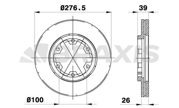 Brake Disc (AE0130)