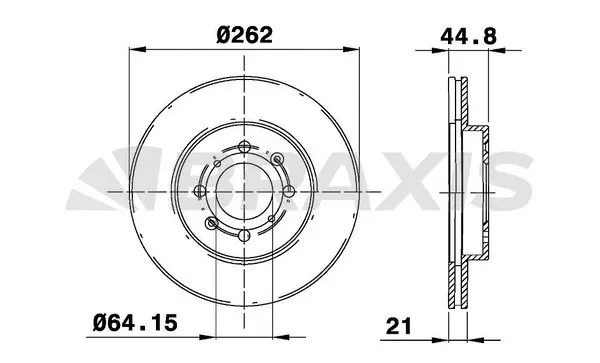 Brake Disc (AE0179)