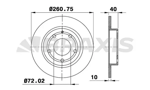 Brake Disc (AE0401)