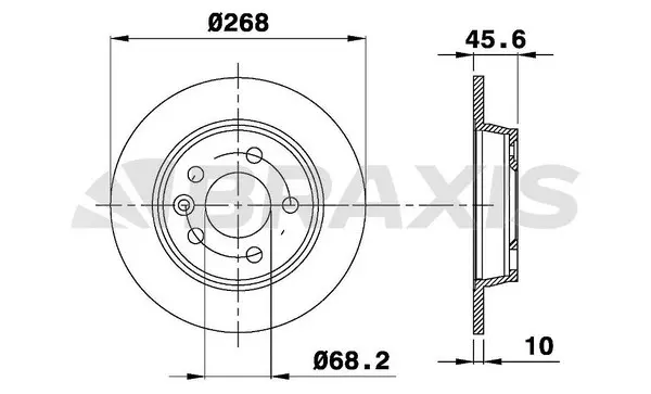 Brake Disc (AE0203)