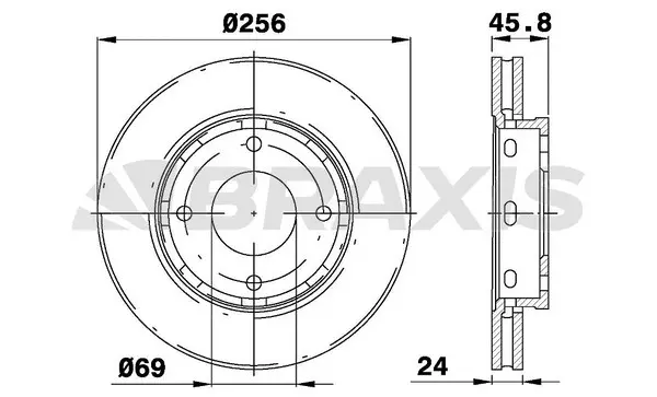 Brake Disc (AE0170)