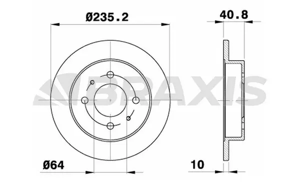 Brake Disc (AE0579)