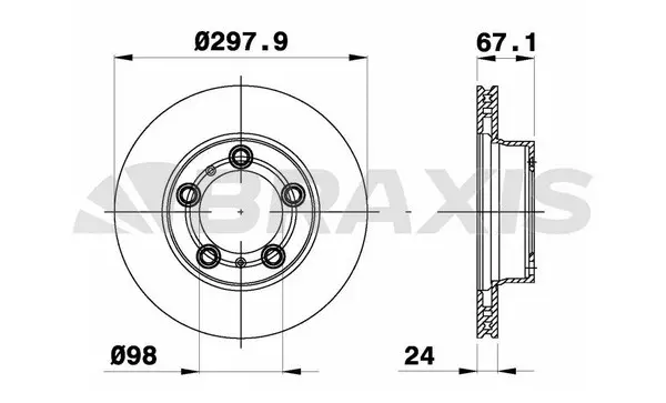 Brake Disc (AD1076)