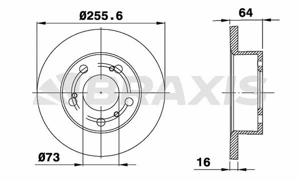 Brake Disc (AE0427)