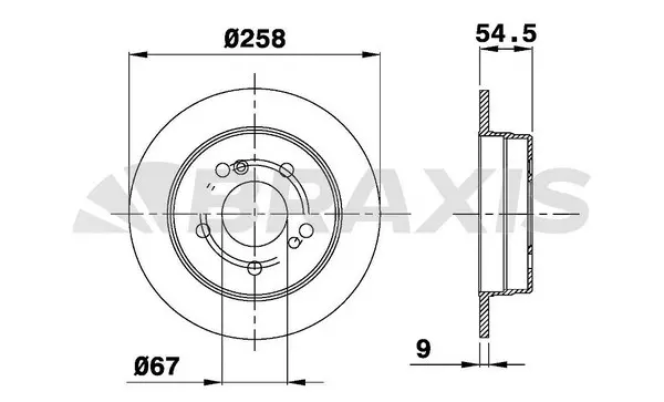 Brake Disc (AE0223)