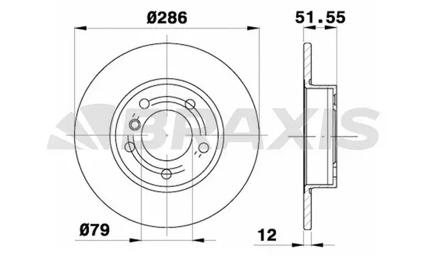 Brake Disc (AE0135)