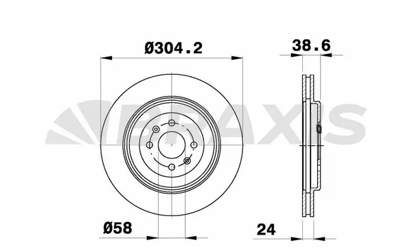Brake Disc (AE0769)