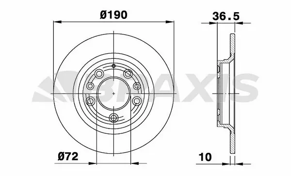 Brake Disc (AE0192)