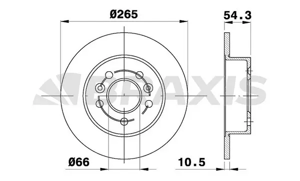 Brake Disc (AE0517)