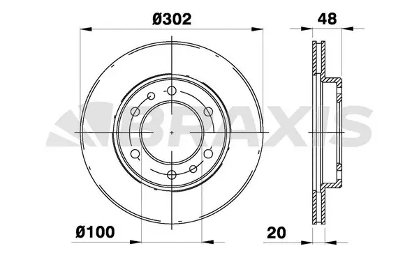 Brake Disc (AE0224)