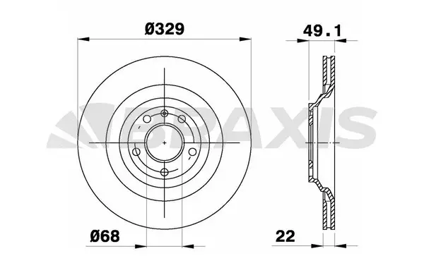 Brake Disc (AE0760)