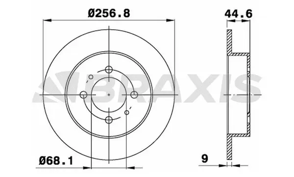 Brake Disc (AE0582)