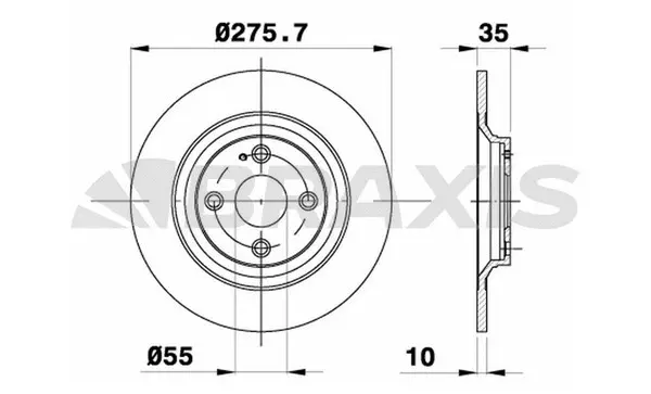 Brake Disc (AE0487)
