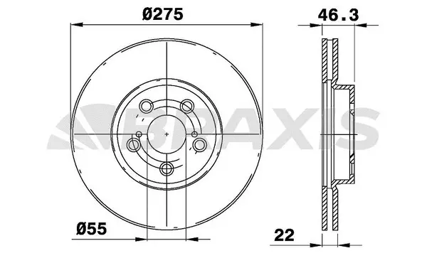 Brake Disc (AE0479)