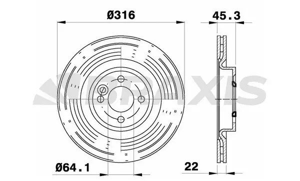 Brake Disc (AE0664)
