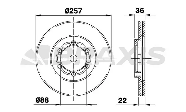 Brake Disc (AE0478)