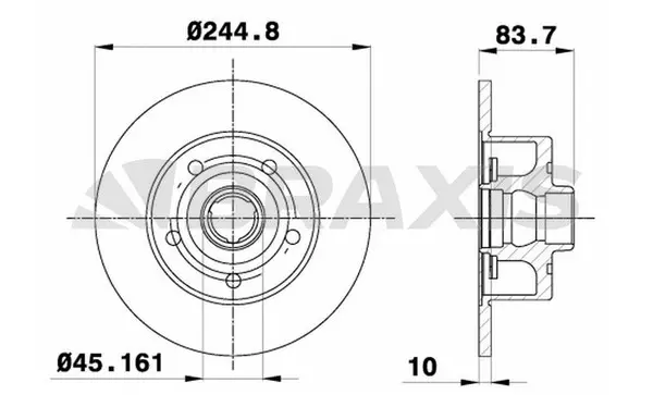 Brake Disc (AD0243)