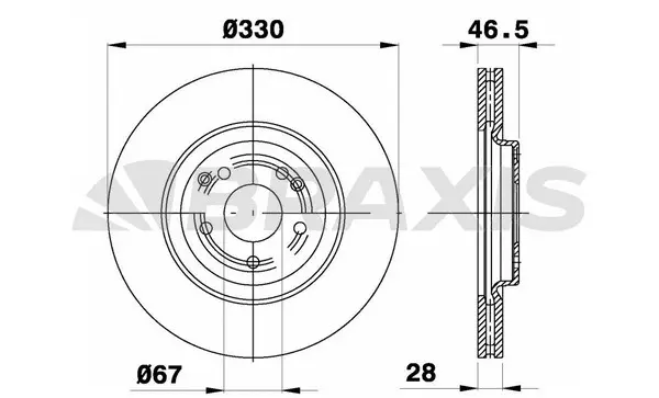 Brake Disc (AD1010)