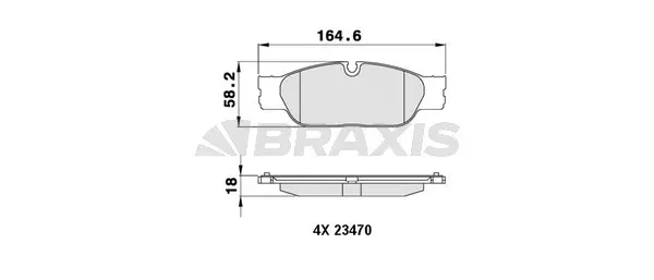 Brake Pad Set, disc brake (AA0217)