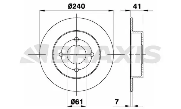 Brake Disc (AE0159)