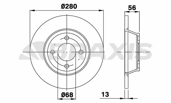 Brake Disc (AE0481)