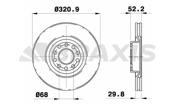 Brake Disc (AE0771)