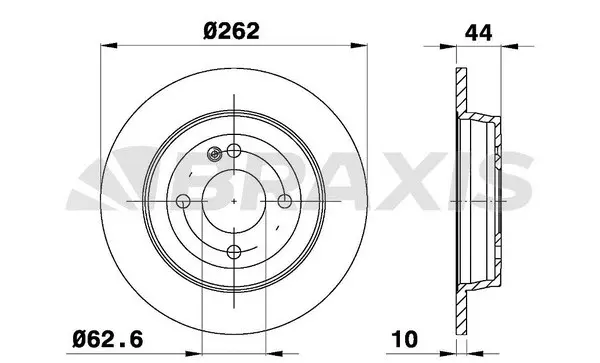 Brake Disc (AE0550)