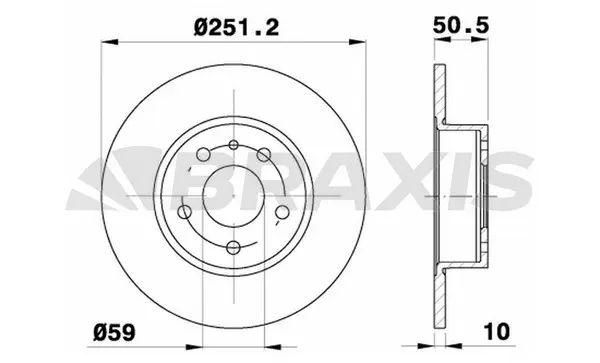 Brake Disc (AE0154)