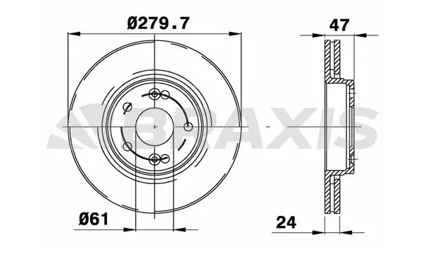Brake Disc (AE0184)