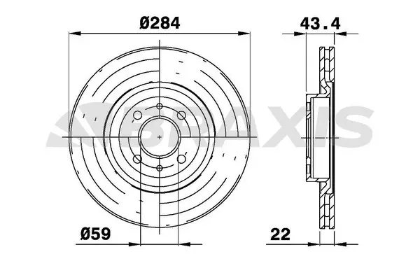 Brake Disc (AE0054)