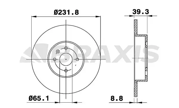 Brake Disc (AE0473)