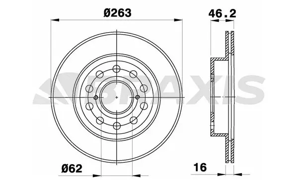 Brake Disc (AE0786)