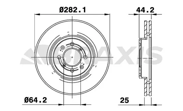 Brake Disc (AE0781)