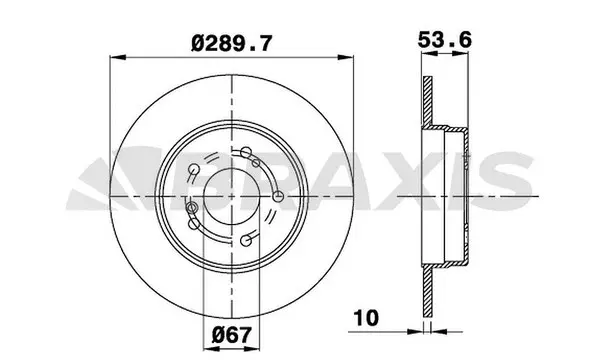 Brake Disc (AE0143)