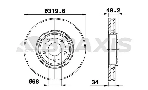 Brake Disc (AD1083)