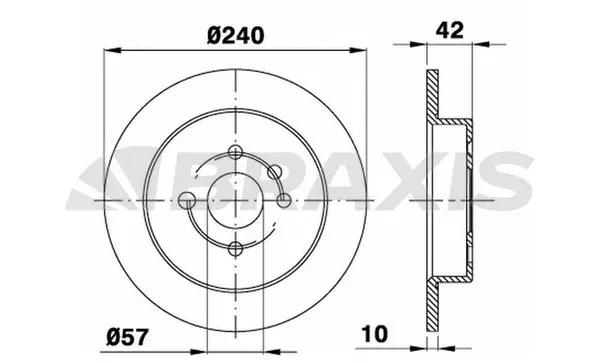 Brake Disc (AE0031)