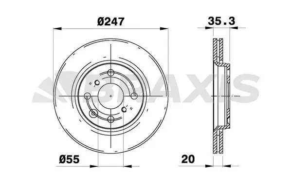Brake Disc (AE0023)