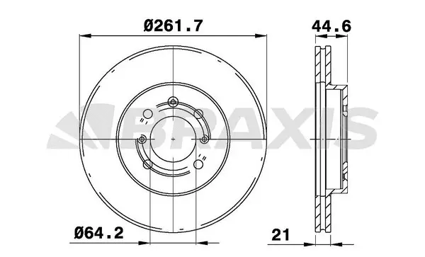 Brake Disc (AE0124)