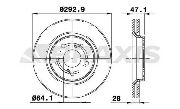 Brake Disc (AE0255)