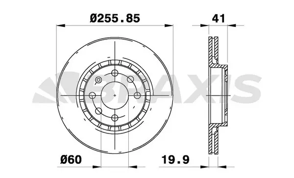 Brake Disc (AE0206)