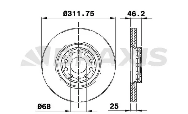 Brake Disc (AE0077)