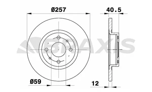 Brake Disc (AE0012)