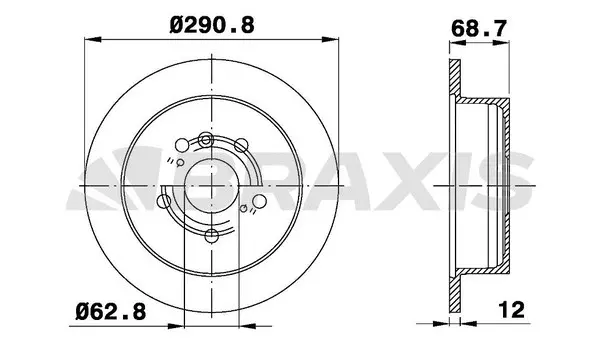 Brake Disc (AE0607)