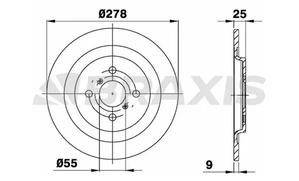 Brake Disc (AE0120)