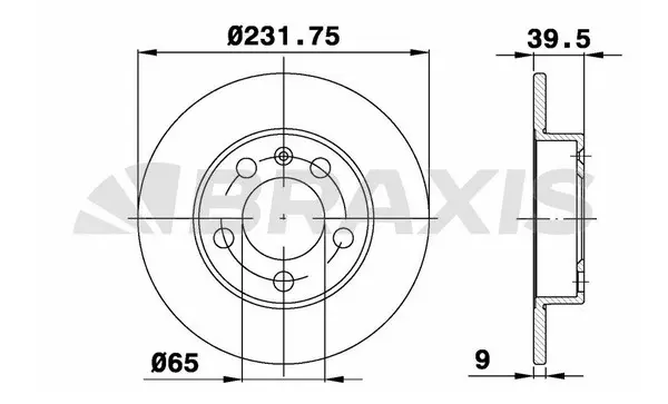 Brake Disc (AE0021)