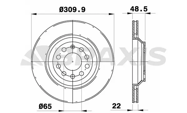 Brake Disc (AE0531)