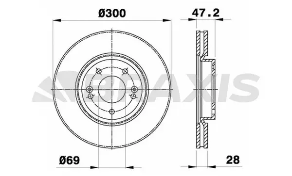 Brake Disc (AE0152)